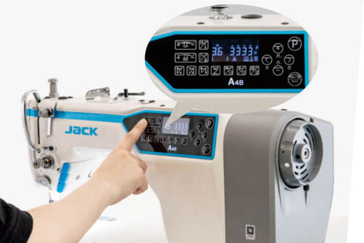 machine-a-coudre-industrielle-jack-a4b Longueur de point précise - JACK A4B