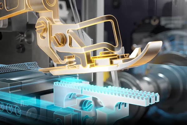 Relevage de pied de la surjeteuse industrielle Jack C7